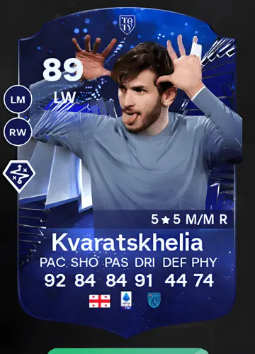 Mastering FC 24: Getting Khvicha Kvaratskhelia’s TOTY Card & Earning Coins Fast