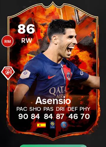 Unlock the Power of Marco Asensio’s FC Versus Fire Card in FC 24