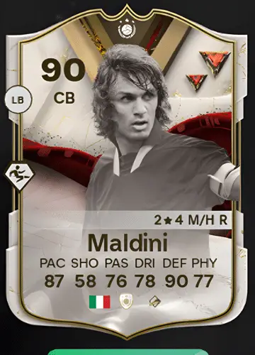 Mastering FC 24: Acquire Paolo Maldini’s Icon Player Card