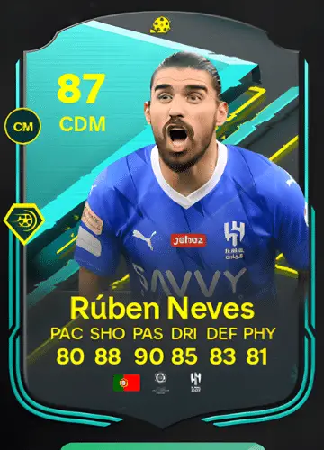 Master the Midfield: How to Acquire Rúben Neves’s PLAYER MOMENTS Card in FC 24