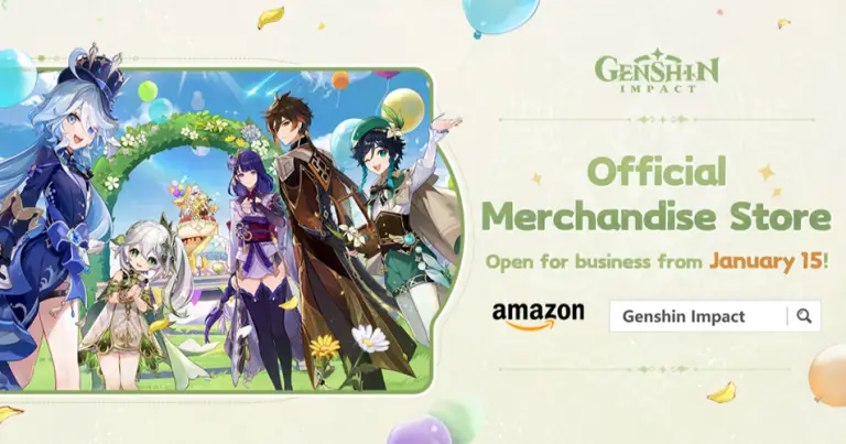 Shop Genshin Impact Merch on Amazon with Exclusive Launch Discounts