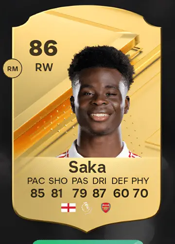 Mastering FC 24: Sniper’s Guide to Acquiring Bukayo Saka’s Rare Card