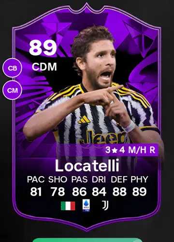 Master the Midfield: Scoring Manuel Locatelli’s Elite FC Pro Card