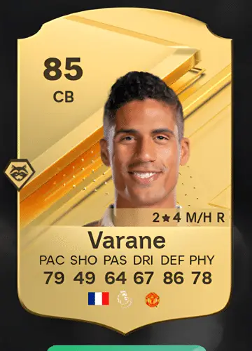 Mastering FC 24: Acquire Raphaël Varane’s Rare Player Card