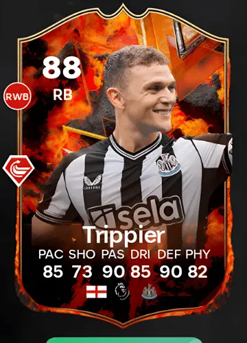 Mastering FC 24: Score Big with Kieran Trippier’s Player Card