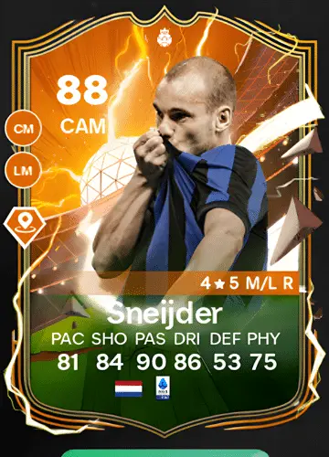 Mastering Midfield: Acquiring Sneijder’s HEROES Card in FC 24