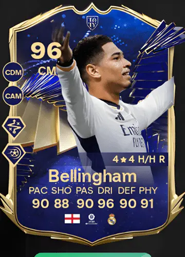 Master the Game: Acquire Jude Bellingham’s TOTY Card in FC 24