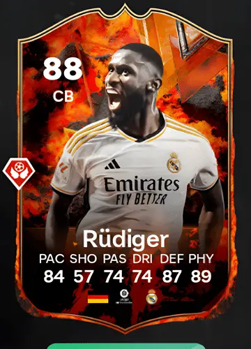 Score with Antonio Rüdiger: Mastering FC 24 Player Cards