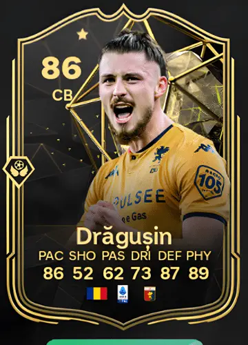 Mastering FC 24: Acquire Radu Drăgușin’s Elite Inform Card