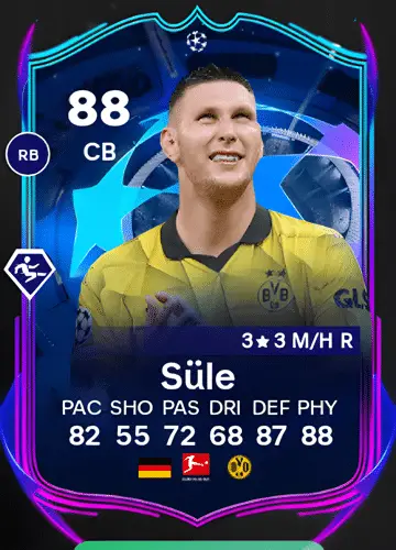 Unlock Victory: How to Acquire Niklas Süle’s UCL RTTF Card in FC 24