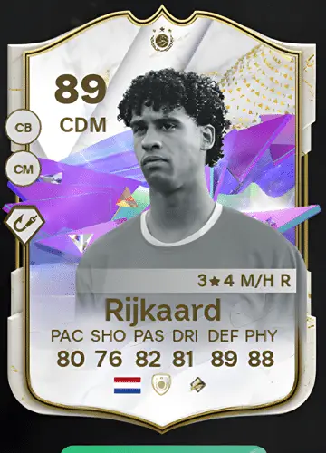 Master the Midfield with Frank Rijkaard’s Icon Card in FC 24