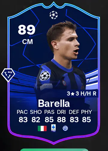 Master the Pitch: Acquiring Nicolò Barella’s Elite FC 24 Player Card