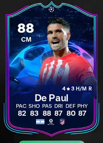 Mastering the Midfield: How to Acquire De Paul’s RTTK Card in FC 24