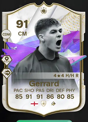 Score Big with FC 24: Unlocking Steven Gerrard’s Future Stars Icon Card