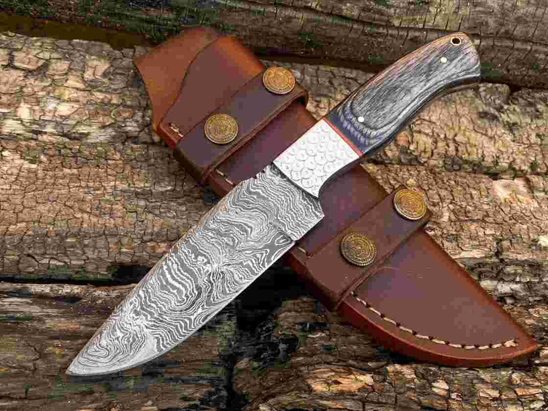 Custom Hand Forged Hunting Knife (1)