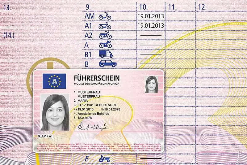 Führerscheinklasse A1