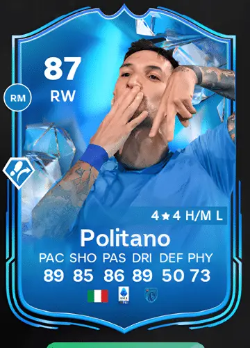 Mastering FC 24: Get Matteo Politano’s Ultimate Player Card