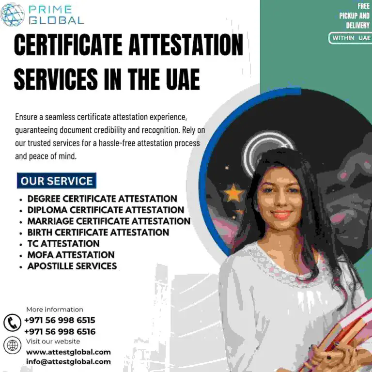 Pakistan Certificate Attestation Made Easy in the UAE