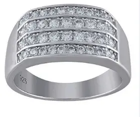 Elevate Your Wardrobe: Find Your Perfect Men’s Silver Ring Today