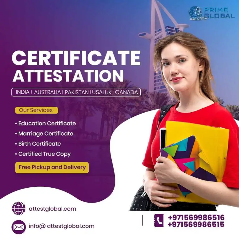 The compressive guide to certificate attestation services in the UAE