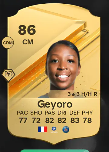 Master the Midfield: Getting Grace Geyoro’s Rare FC 24 Player Card