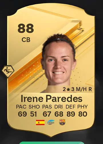 Mastering FC 24: Acquire Irene Paredes Hernández’s Rare Player Card