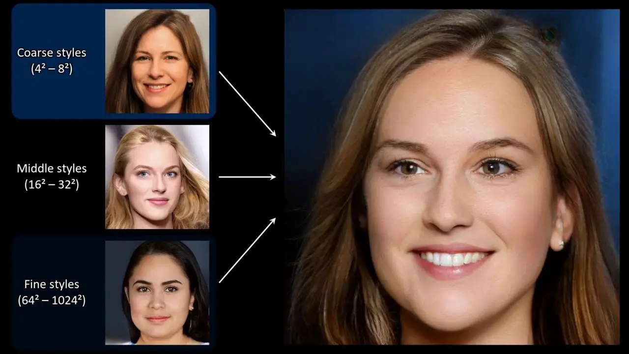 AI generate human face