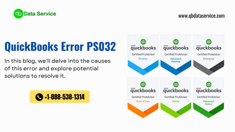 QuickBooks Error PS032: Understanding and Resolving