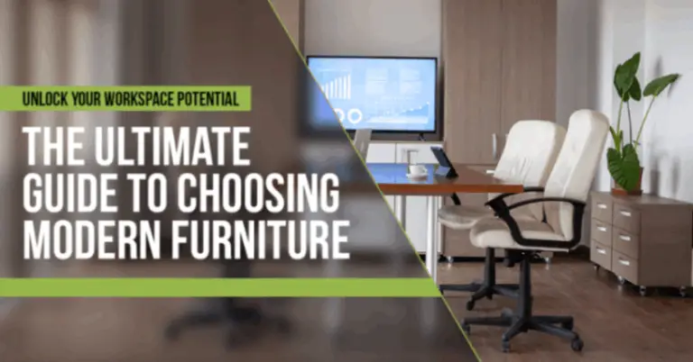 Unlock Your Workspace Potential: The Ultimate Guide to Choosing Modern Furniture