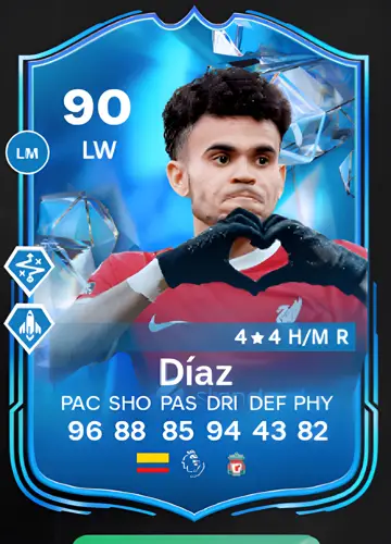 Score with Speed: Unlocking Luis Díaz’s Ultimate FC 24 Player Card