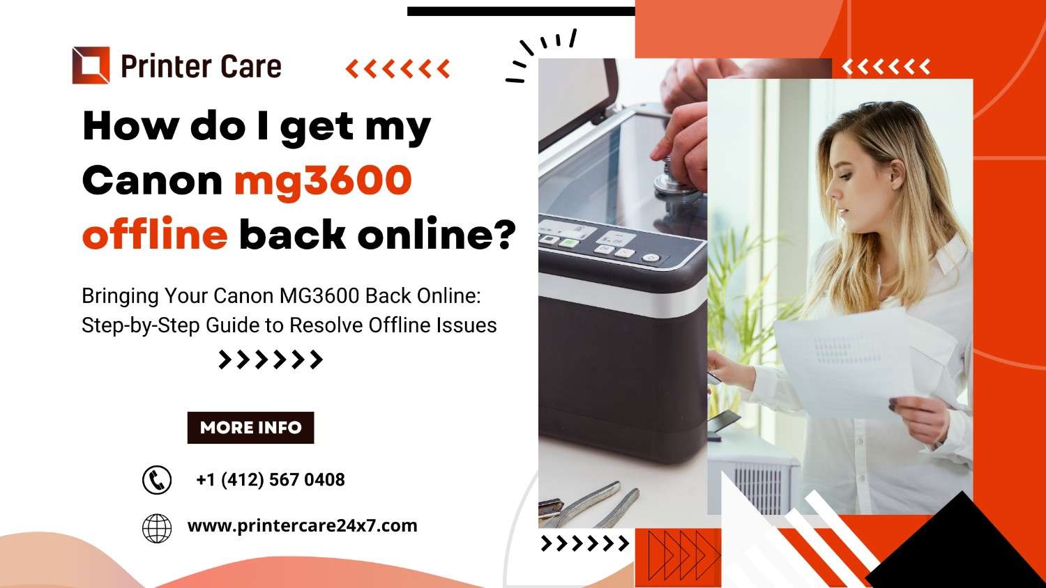 How do I get my Canon mg3600 offline back online |+1 (412) 567 0408 - TheOmniBuzz