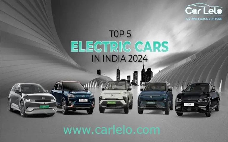 Top 5 electric cars in India 2024