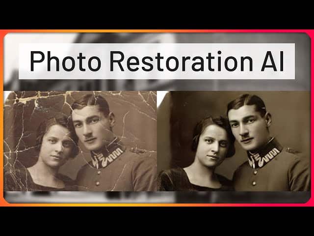 ai restore old photo service