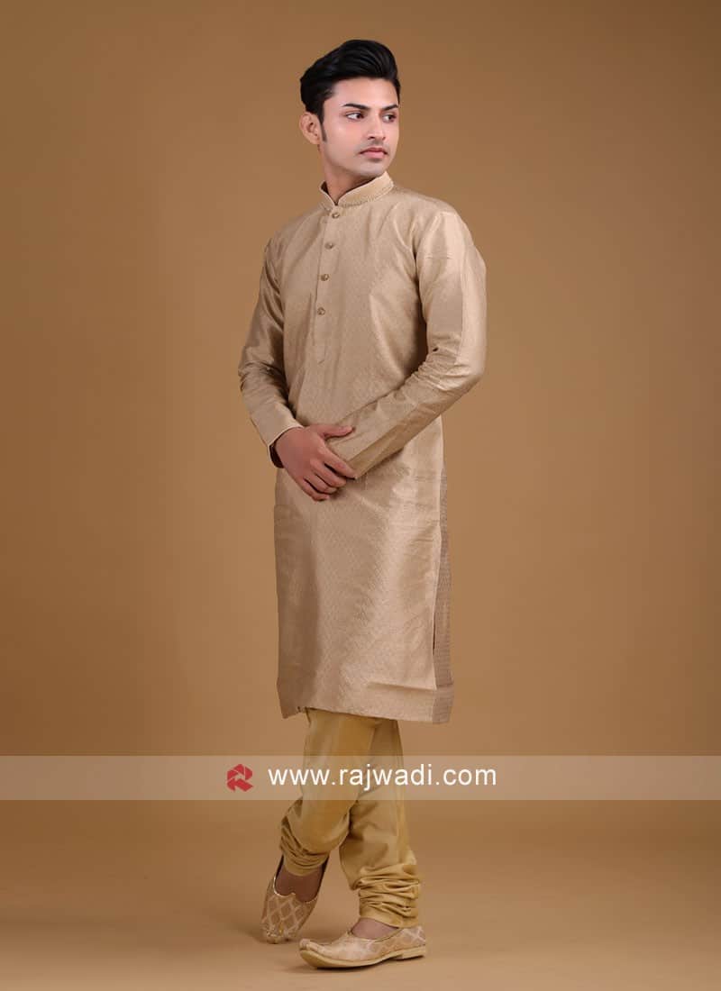 wedding-wear-kurta-pajama-in-golden-color-32991-800x1100