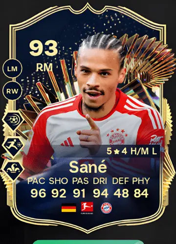 Unlock Leroy Sané’s TOTS Card in FC 24: The Ultimate Player’s Guide