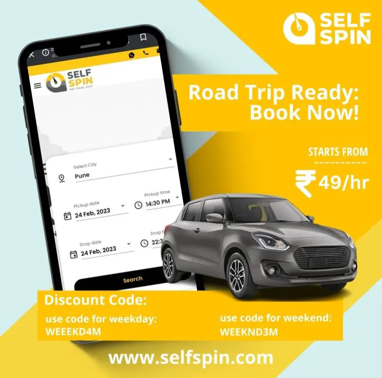 Explore Pune’s Wonders with Selfspin: The Best Self Drive Car App