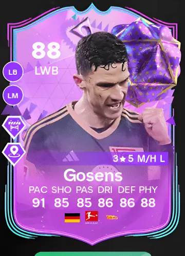 Robin Gosens: Scoring FUT Birthday Card