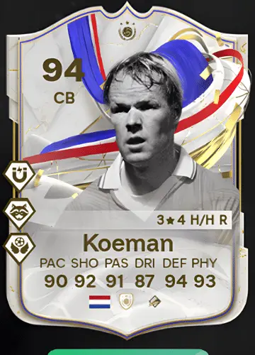 Ronald Koeman: Icon Card & Earning FC24 Coins