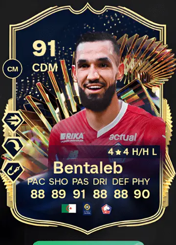 Mastering FC 24 Ultimate Team: Get Nabil Bentaleb’s TOTS Card Now