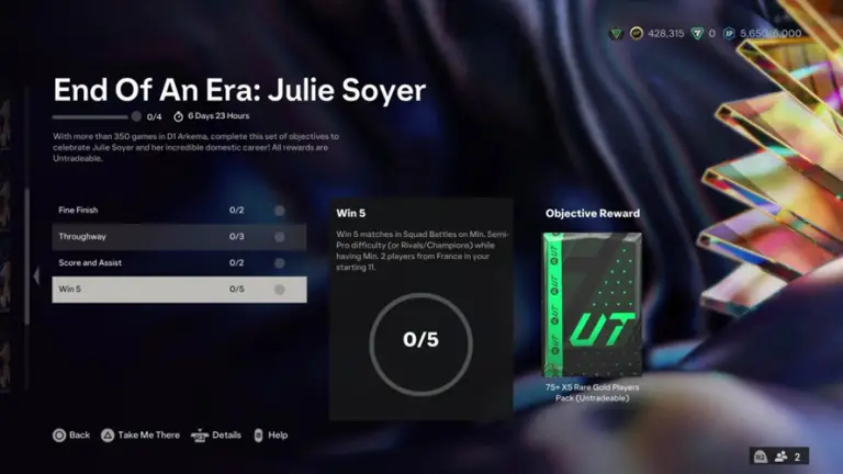 Unlock Julie Soyer’s End of an Era Card in FIFA 24