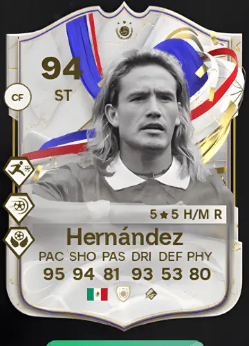 Luis Hernández: Scoring a FIFA Icon Card