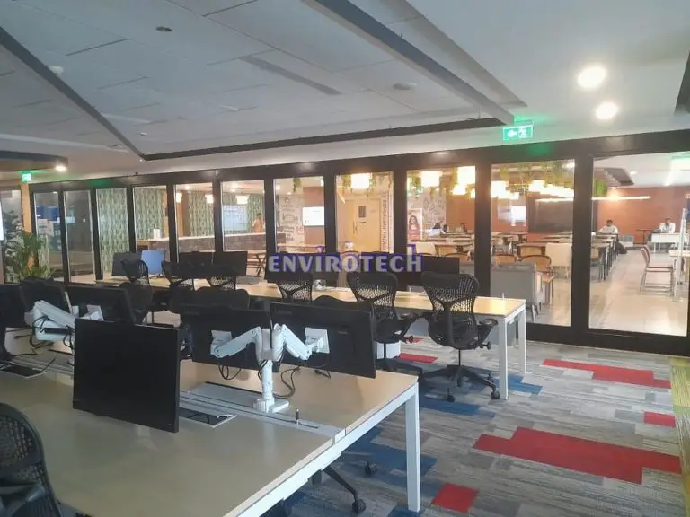 Acoustic Glass Sliding Folding Partition | Envirotech