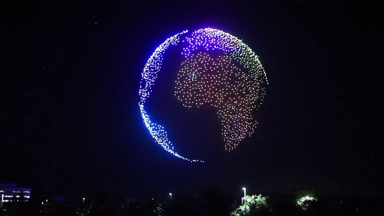 drone light show