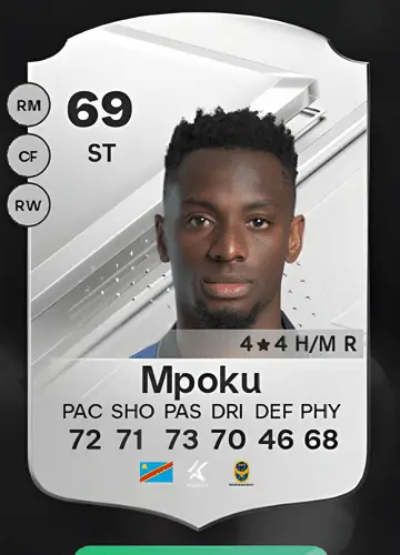 Paul-José Mpoku: Mastering FC 24 with His Rare Player Card