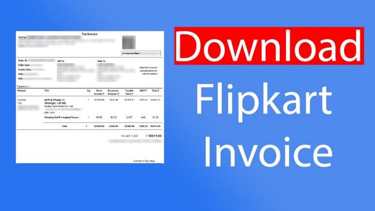 How to Download a Flipkart Invoice