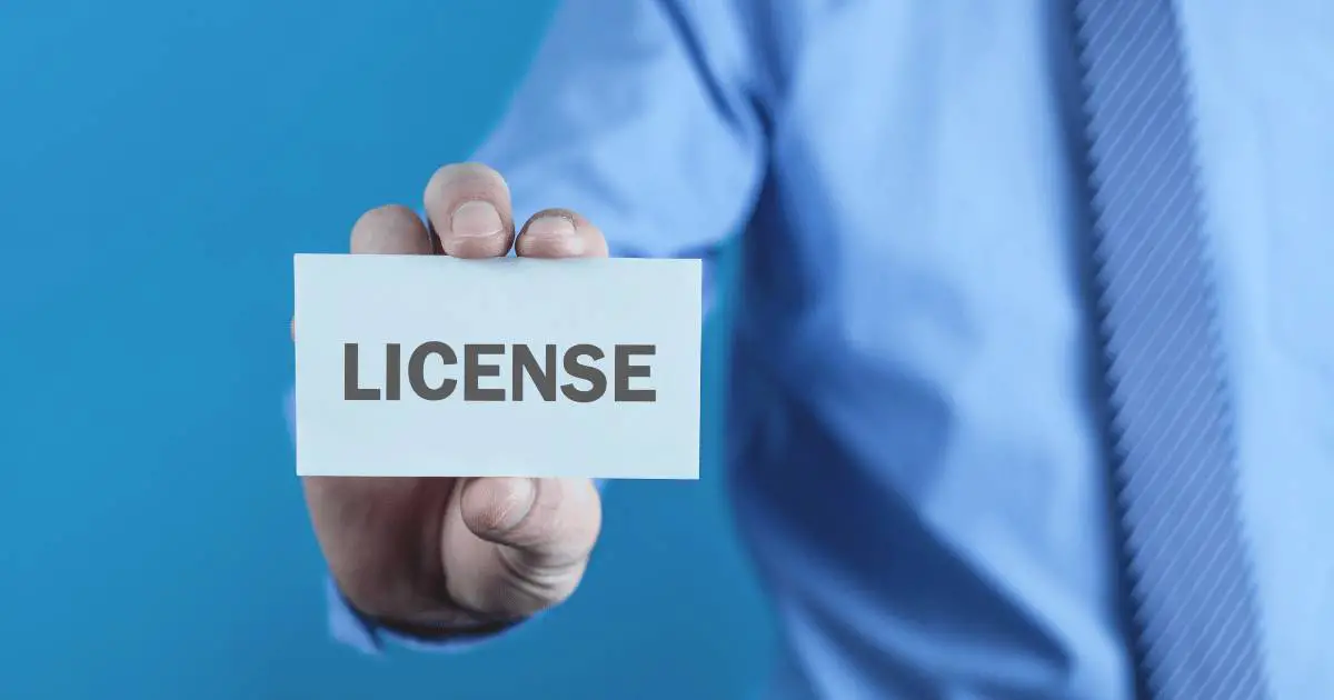 trade license types - 2