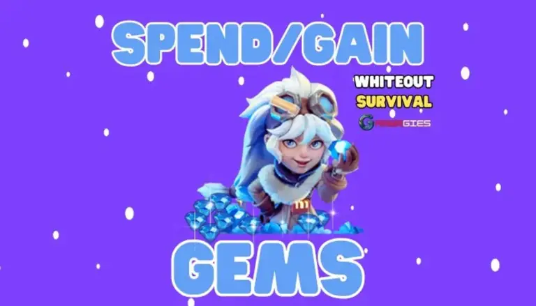 Gem Benefits – How to Maximize in Whiteout Survival