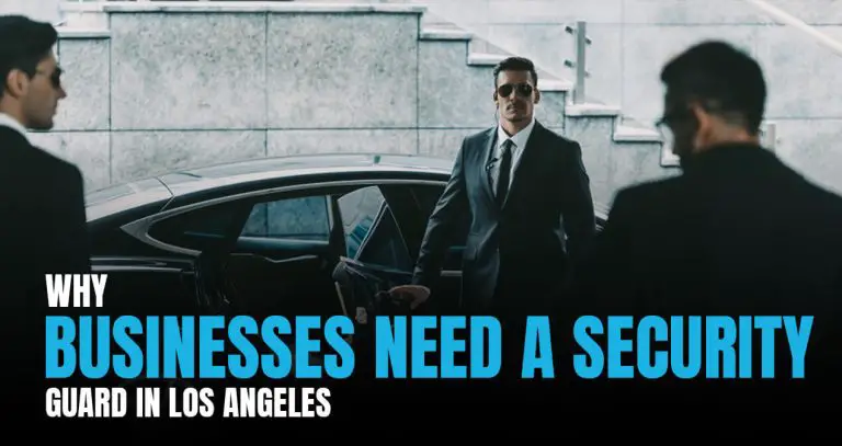 Why Businesses Need a Security Guard in Los Angeles