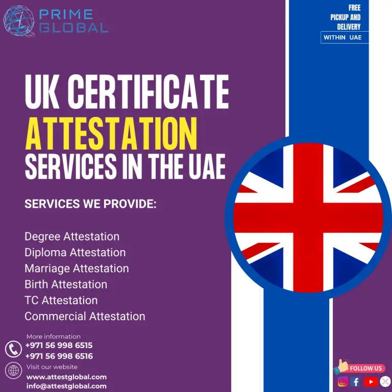 Ultimate Guide to UK Certificate Attestation in UAE