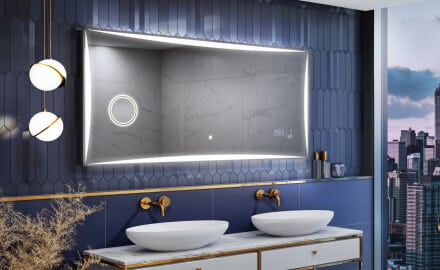 Enhance Your Bathroom with Sleek and Modern LED Mirrors